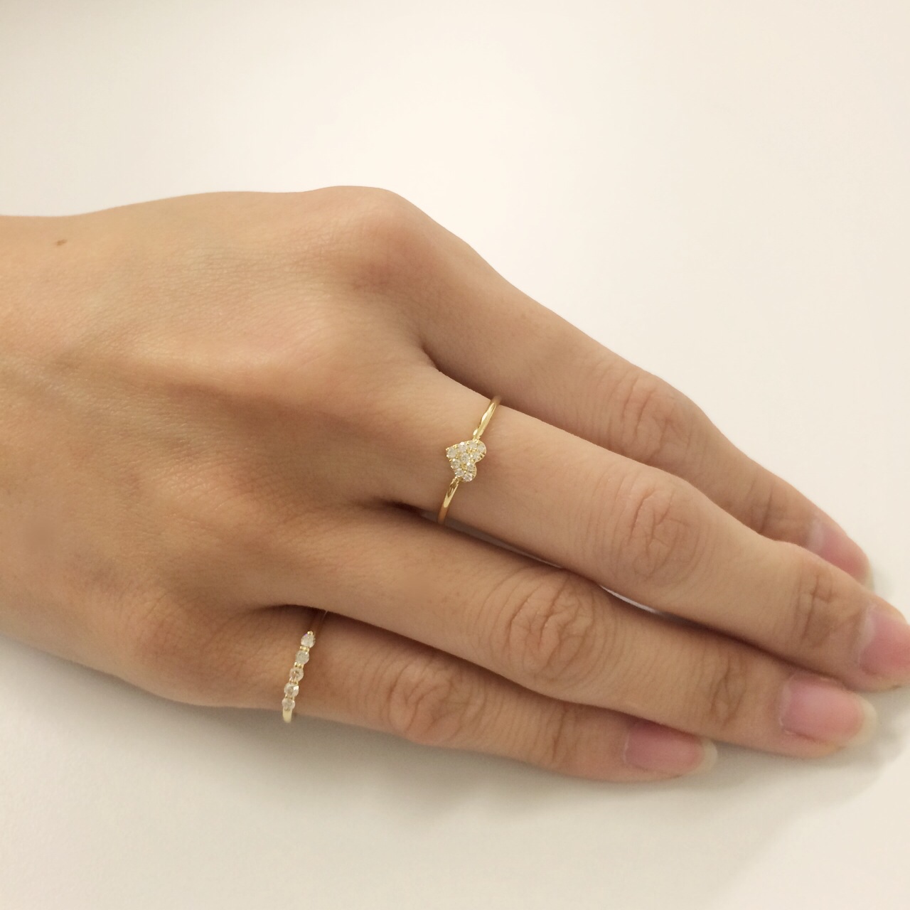 ホームペー AHKAH エメピンキーリングの通販 by m's shop｜アーカー