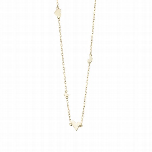 アーカー ♡シャボンハートネックレス　18k