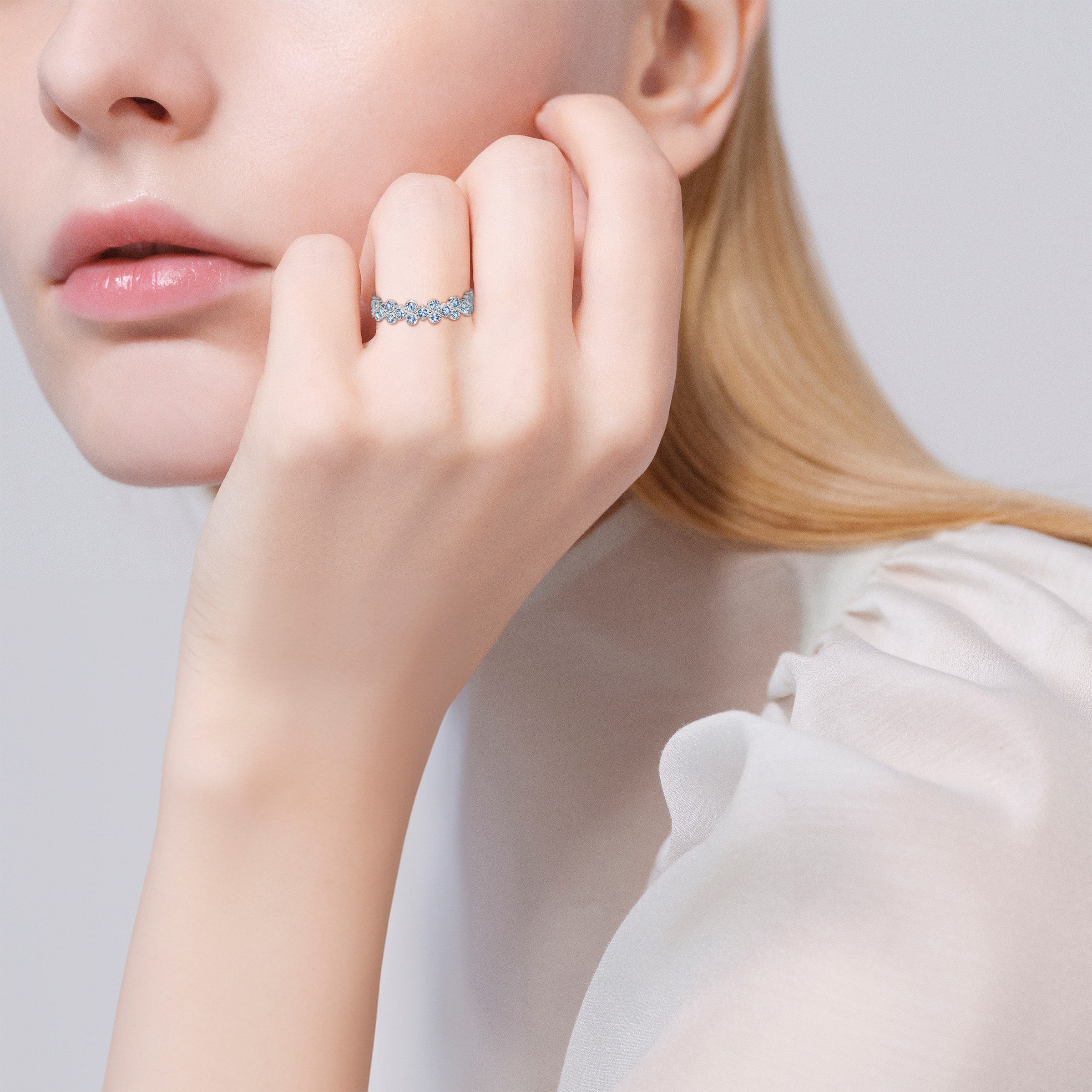 フローレント（ブルーサファイア） リング | AHKAH / アーカー