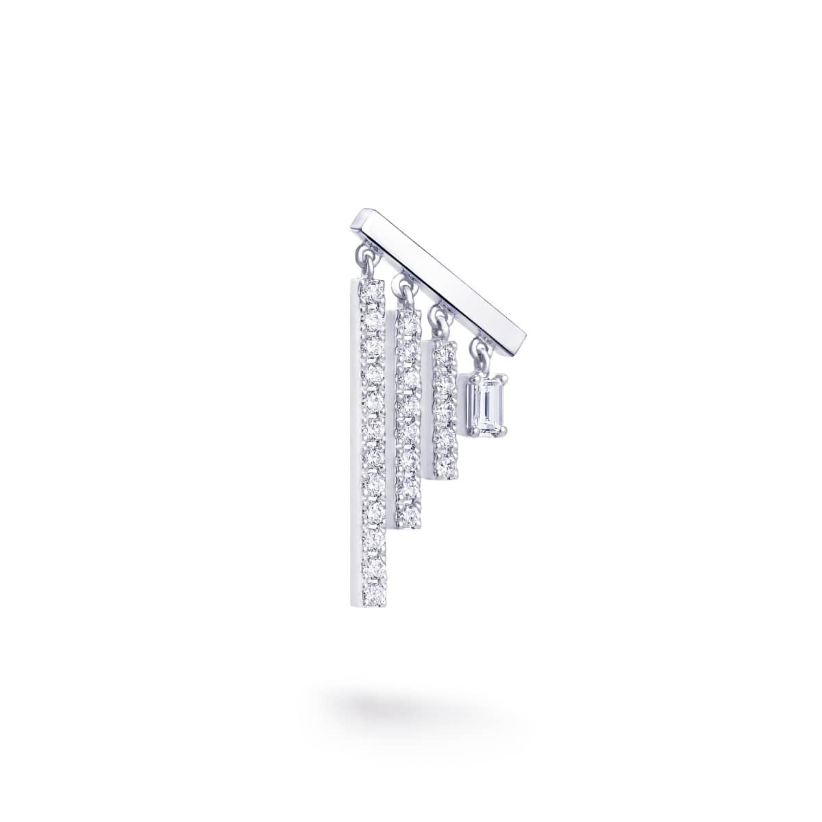 the GazettE シャンデリア型 ピアス(片耳) the GazettE シャンデリア型シルバーピアス(片耳)