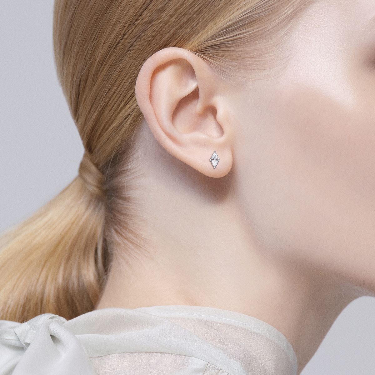 セブロンロサンジュダイヤモンド ピアス | AHKAH / アーカー | 【公式