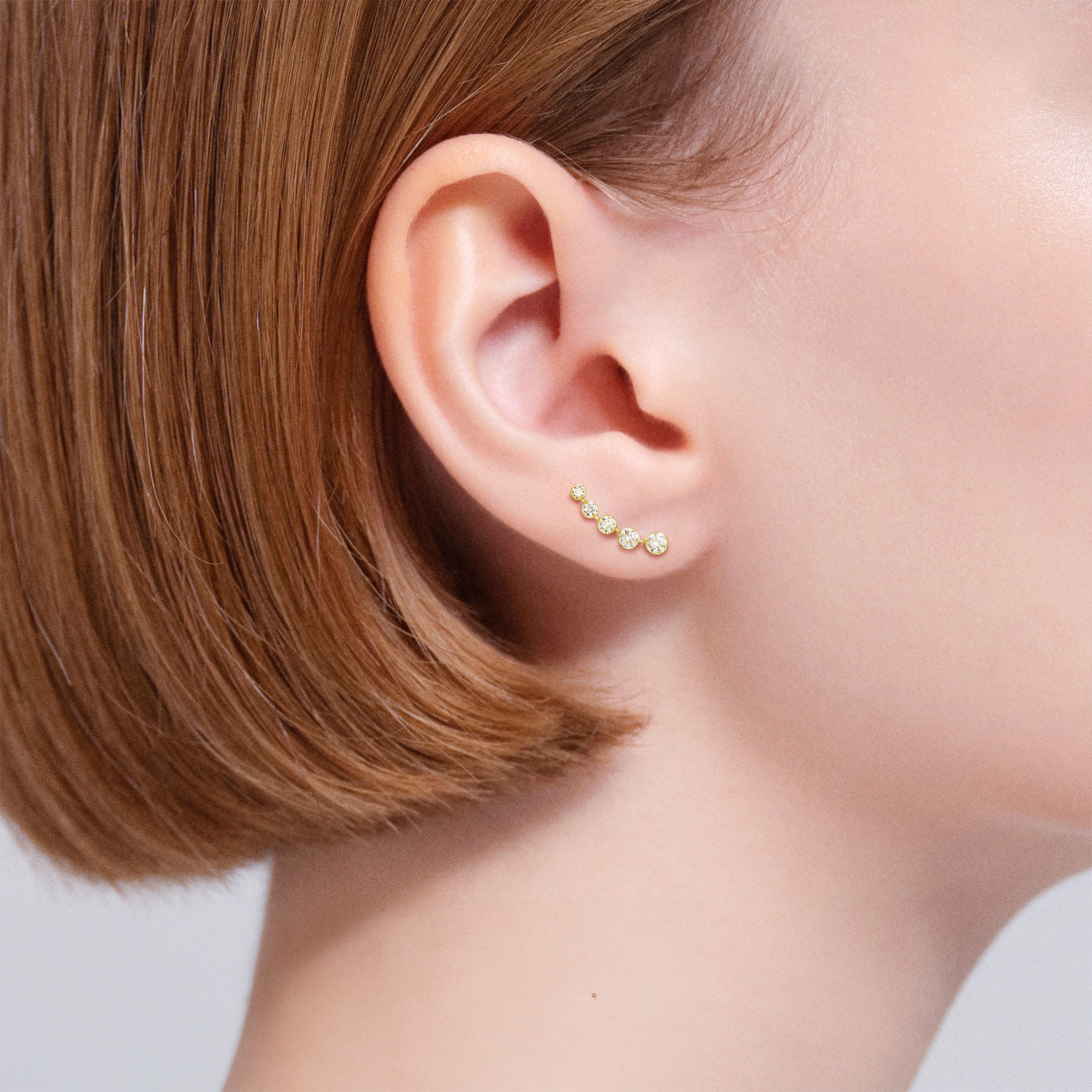 ヌーディーダイヤサンクエトワール ピアス | AHKAH / アーカー