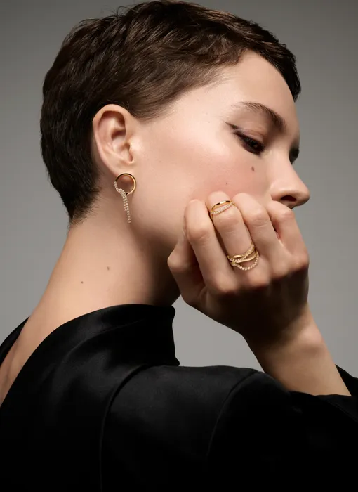 AHKAH エターナルシャンデリアピアス(WG) AHKAH エターナル